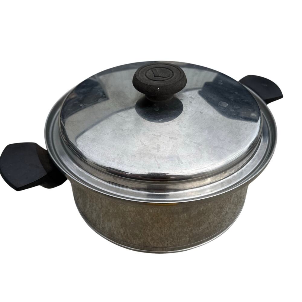 11" Lifetime T304 CC Waterless Cookware Stainless 6 Quart Dutch Oven West Bend